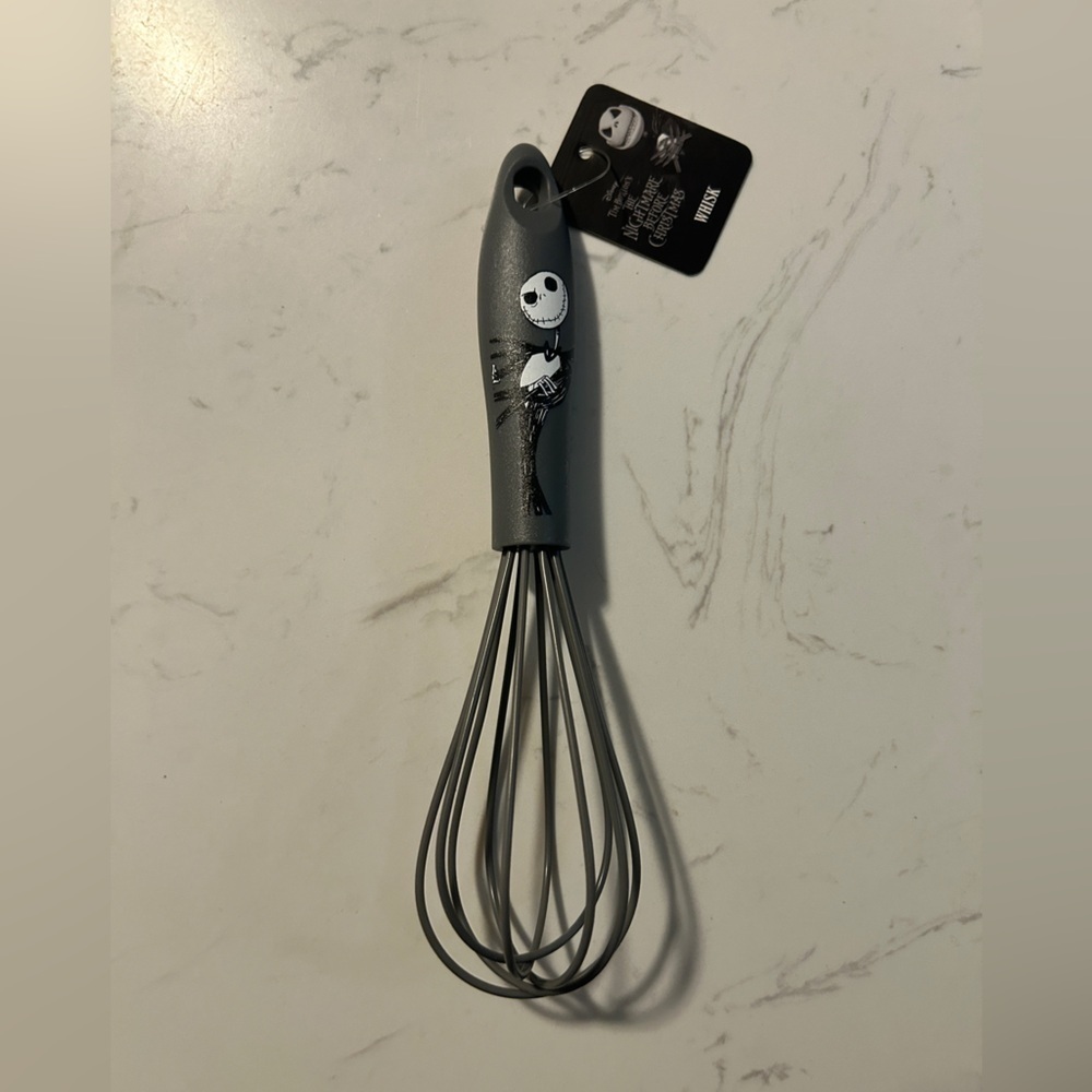 Disney Nightmare Before Christmas Jack Skellington Whisk - 8.5” NWT